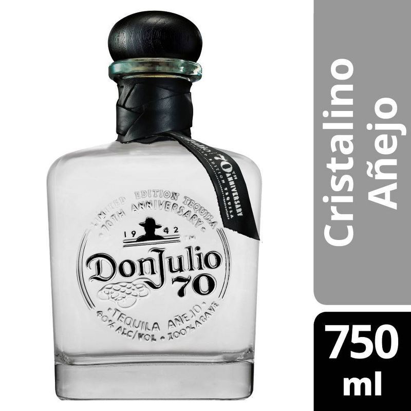 Don Julio 70th Anniversary Claro Anejo Tequila - 750ml Bottle, 2 of 8