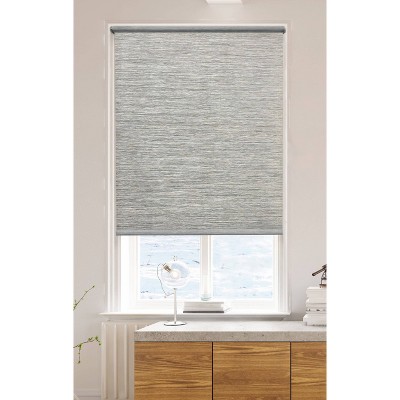 54"x72" Light Filtering Natural Roller Shade Taupe - Lumi Home Furnishings