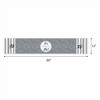 Big Dot of Happiness We Still Do - 25th Wedding Anniversary - Petite Anniversary Party Paper Table Runner - 12 x 60 inches - 3 of 4