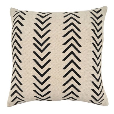 Black Chevron Pillow Covers for Decorative Throw Pillow 