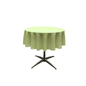 Slickblue Polyester Poplin Round Tablecloth 41 Different Colors 7 Sizes - 1 of 1