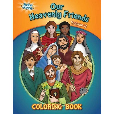 Coloring Book - (Heavenly Friends) (Paperback)