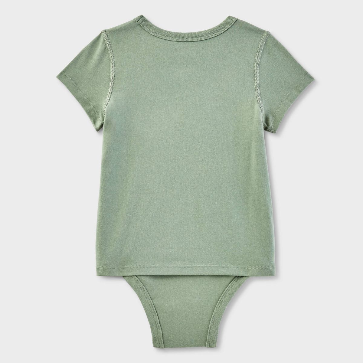 Toddler Adaptive Short Sleeve 2pk Abdominal Access Bodysuit - Cat & Jack™ - thumbnail 6