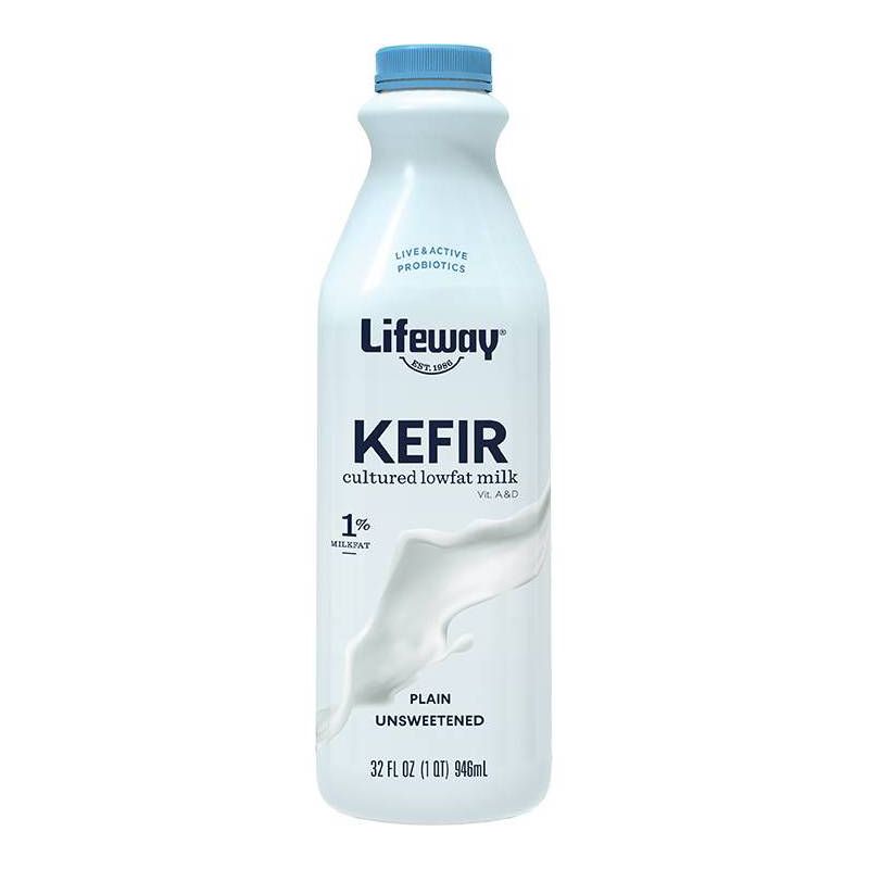Lifeway Kefir Plain Low Fat Milk Smoothie - 32 fl oz, 1 of 5