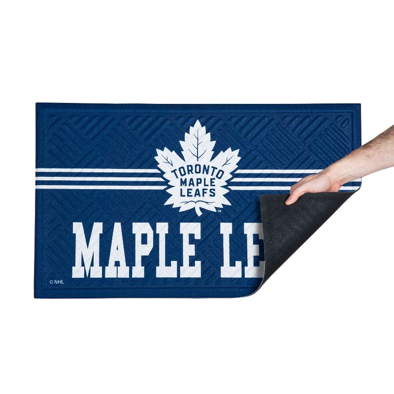 Embossed Mat, Cross Hatch, Toronto Maple Leafs, 4 of 5