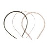 Unique Bargains Women's Solid Color Hairband 1 Set - 4 of 4