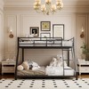 GDFStudio Elton Twin over Full Metal Bunk Bed with Ladder - 2 of 4