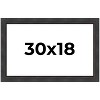 PosterPalooza | Traditional Black Picture Frame - UV Acrylic, Backing Board, Hanging Hardware Included - 2 of 4