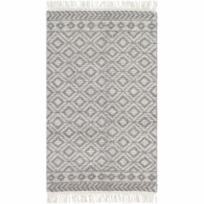 Hauteloom Rectangle Area Rug   Black