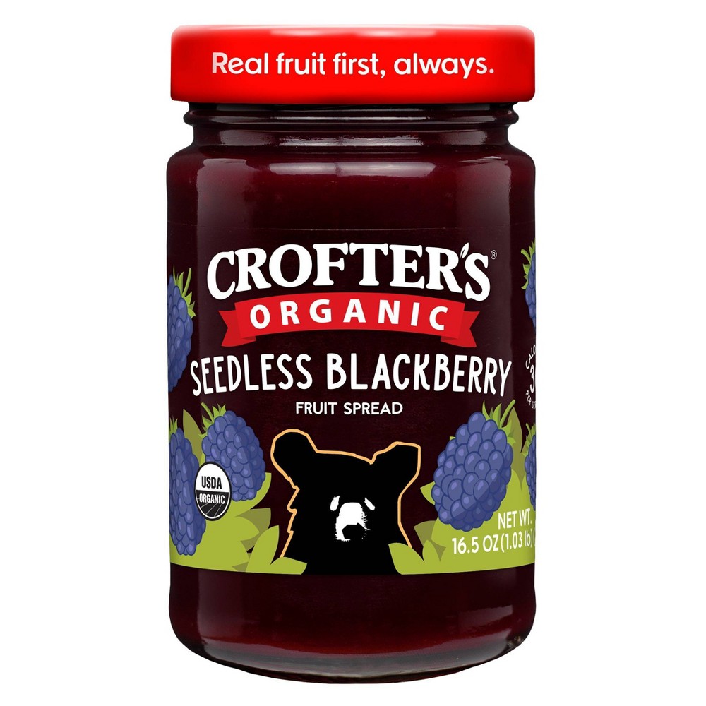 Crofter's Organic Blackberry Fruit Spread - 16.5oz
