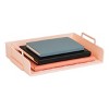 Mind Reader Organizer File Storage Plastic Pink - 4 of 4