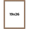 PosterPalooza | Slim Profile Gold Picture Frame - UV Acrylic, Foam Board Backing, Hanging Hardware - 2 of 4