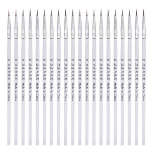 Unique Bargains Detail Nylon Painting Brush 50 Pcs - 1 of 4