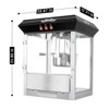 Infurnic Popcorn Poppers, with Kettle and Warming Deck, Kitchenware for Family Gatherings, Black, 20.67"*17.71"*24.8" - 2 of 4
