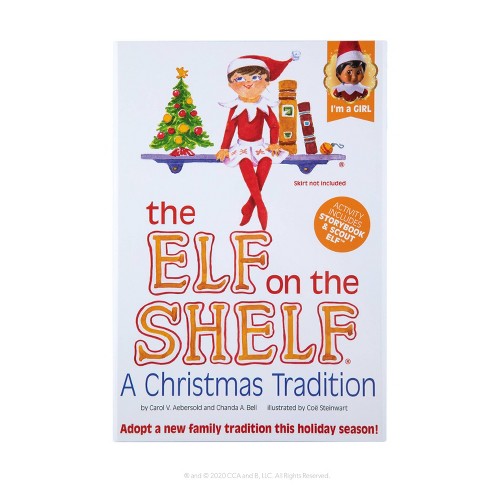 The Elf On The Shelf - Brown Eye Girl Elf - By Chanda Bell (hardcover ...