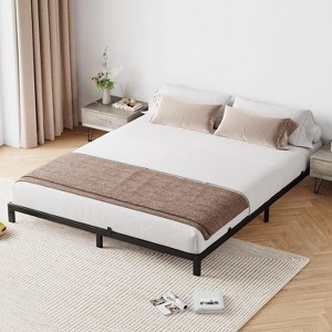 coucheta Metal Platform Bed Frame with Storage Under Bed, Sturdy Structure - 1 of 4