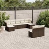vidaXL Garden Sofa Set Brown PE Rattan Large Modular Garden Sofa Set - 2 of 4