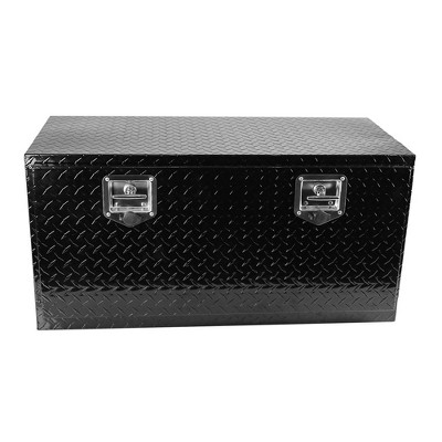 36-Inch Heavy Duty Aluminum Tread Tool Box, Truck Trailer Underbody Storage Toolbox , Sealing  RV Storage Organizer Tools Chest Box