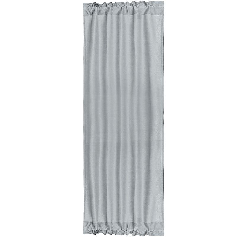 PiccoCasa Thermal Insulated French Blackout Single Panel Door Room Darkening Curtain Panel, 1 of 4