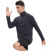 Men's Fleece Pullover Sweater Long Sleeve Quarter Zip Sweatshirt Casual - 2 of 4