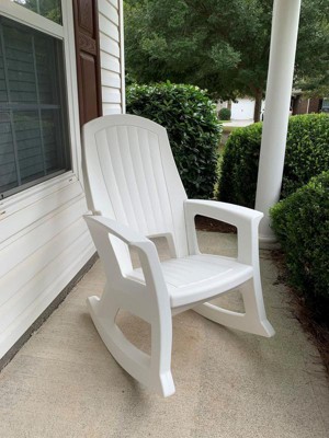 Semco plastics sems recycled plastic best sale resin outdoor patio rocking chair