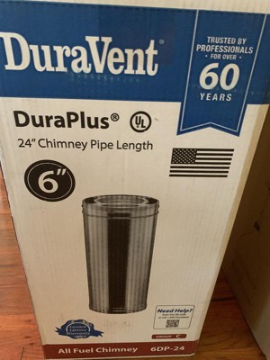 Duravent Pelletvent 6 Inches Stainless Steel 45 Degree Elbow Stove Pipe,  Silver : Target