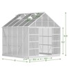 EROMMY 10' W x 10' D Hobby Greenhouse - 2 of 4