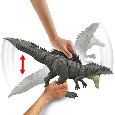 Детские фигурки Jurassic World Colossal Chomp Giganotosaurus Figure with Big Bite, Multi Direction Attack Action Figures — фото 3