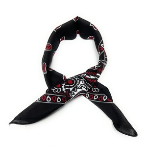 Pack of 20 Paisley Ribbon Scarf Cotton Neck Foulard for Women - 1 of 4