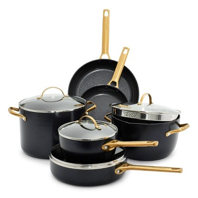 GreenPan Reserve 10pc Hard Anodized Healthy Ceramic Nonstick Cookware Set