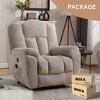 NicBex Power Lift Chair with USB Ports and Pocket Recliner Chair for Elderly Massage Chair with Heating Living Room Chairs,Beige - 4 of 4