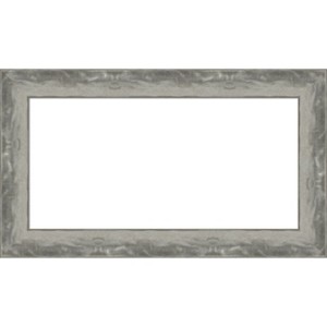 Amanti Art Waveline Silver Narrow Framed Dry Erase Magnetic Board - 1 of 4