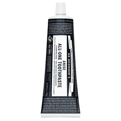 Dr Bronner's Anise All-One Toothpaste - 5oz