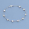 Ross-Simons 2.20 ct. t.w. Bezel-Set CZ Station Bracelet in Sterling Silver - 4 of 4