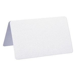 Unique Bargains Foldable Blank Wedding Party DIY Favor Decor Table Name Place Card 50 Pcs - 1 of 4