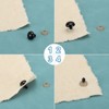 Unique Bargains Plastic Craft Crochet Doll Making Eyes with Washers 80 Sets Black - 3 of 4