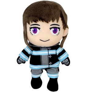GREAT EASTERN ENTERTAINMENT CO FIRE FORCE- MAKI FIREMAN UNIFORM PLUSH 8"H - 1 of 2