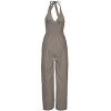 Women's Button Down Halterneck Jumpsuit - LASCANA - 4 of 4