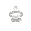 Elegant Lighting Monroe 2 - Light Chandelier in  Chrome - 2 of 4