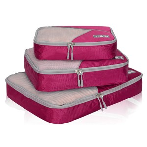 Hynes Eagle 3 Piece Packing Cubes Travel Organizer Set - 1 of 4