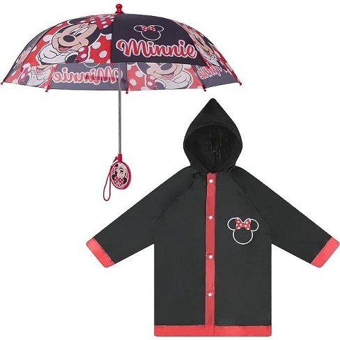 Minnie mouse rain hot sale boots and raincoat