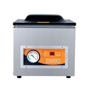VEVOR Chamber Vacuum Sealer, 260W Sealing Power, Vacuum Packing Machine, Compact Size with 10.2 in Sealing Length, Silver - 1 of 4