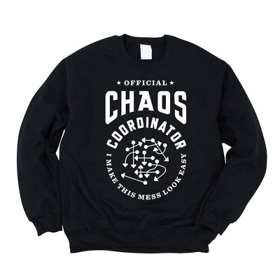 Simply Sage Market Women's Graphic Sweatshirt Offical Chaos Coordinator