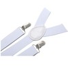 INSPIRE CHIC Gender Neutral Set Y Shape Adjustable Elastic Shoulder Strap Suspenders Bow Tie - 2 of 4