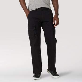 Dickies Men's Slim Straight Stretch Twill Cargo Pant, Black, 28x32