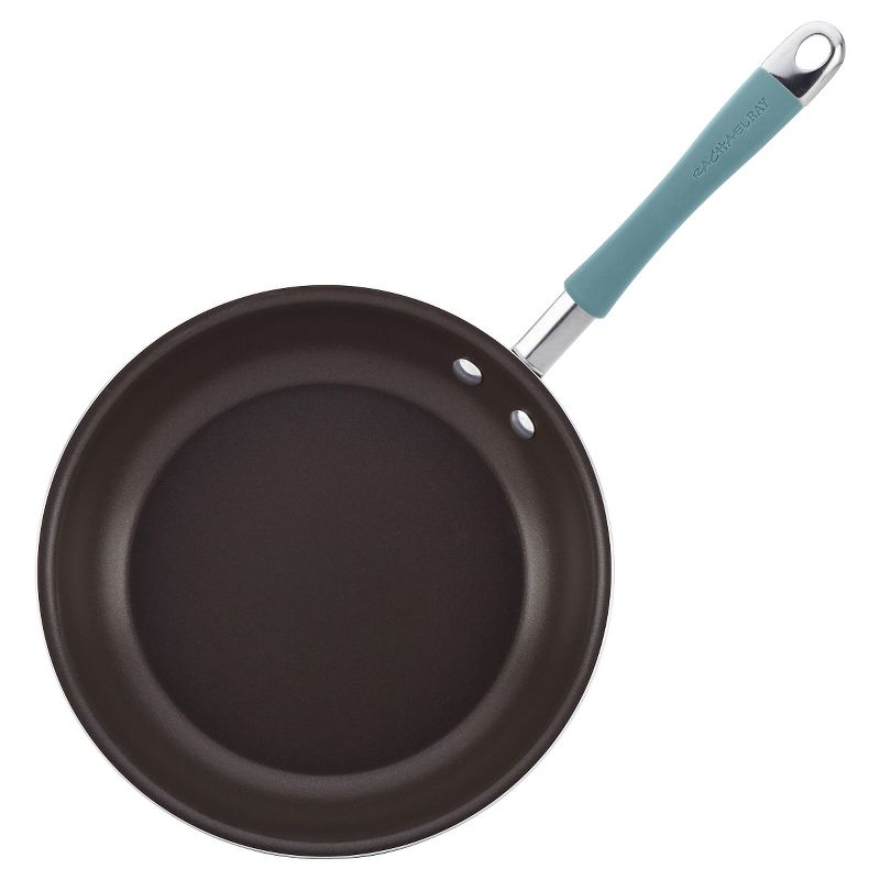 Rachael Ray Cucina Twin Pack Open Skillets - Blue (9.25" and 11"), 2 of 9