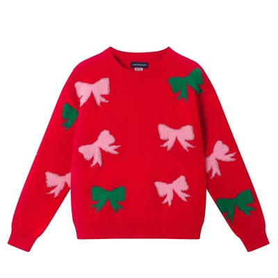 Andy & Evan  Kids  Holiday Bows Icon Sweater