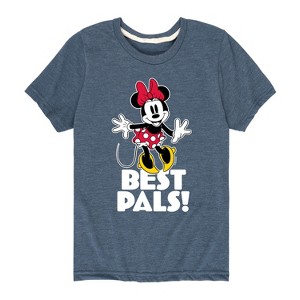 Girls' - Disney - Best Pals Minnie Short Sleeve Graphic T-Shirt - 1 of 4