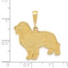 Black Bow Jewelry 14k Yellow Gold Golden Retriever Pendant - 4 of 4