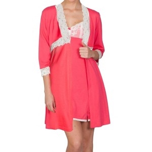 Women's Giselle Short Robe - Twelve Eighty Eight - 1 of 1